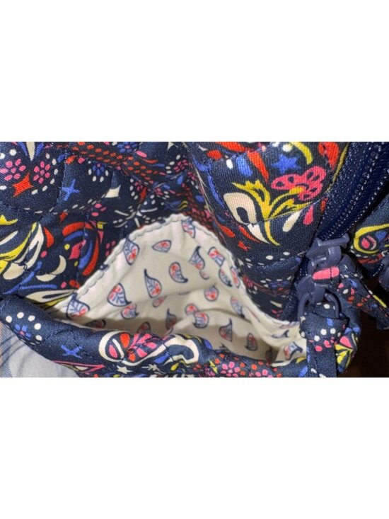 Vera Bradley Bancroft Backpack Starry Paisley Quilted Cotton main image 5